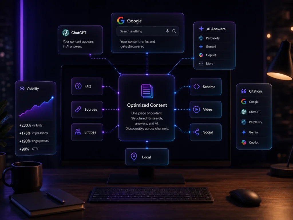 Content That Shows Up in Google and AI Search