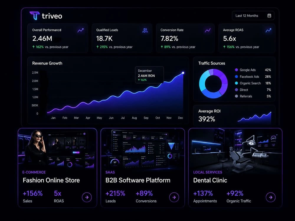 Digital Marketing Case Studies 1 Digital marketing case studies from Triveo Media