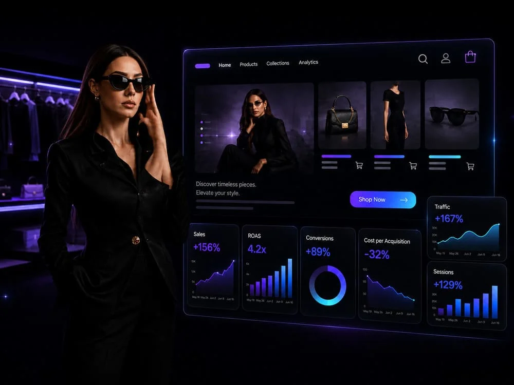 E-commerce digital marketing case study — online fashion store results